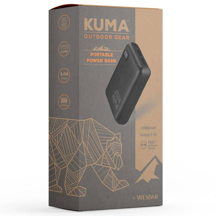 Kuma Portable Power Bank 10,000 mAh