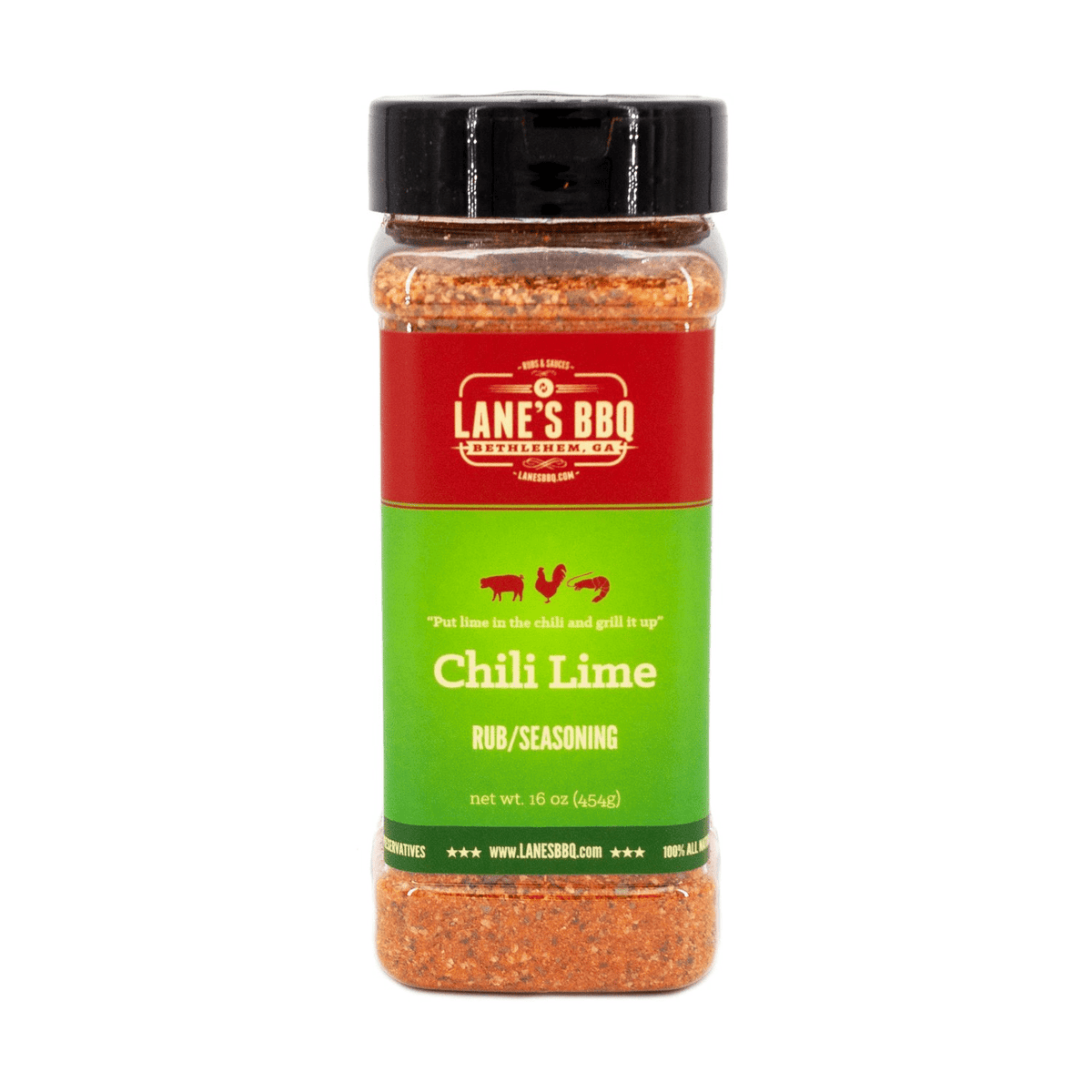 Lane's BBQ Rubs, Sauces & Brines Lane's Chili Lime Rub 16oz