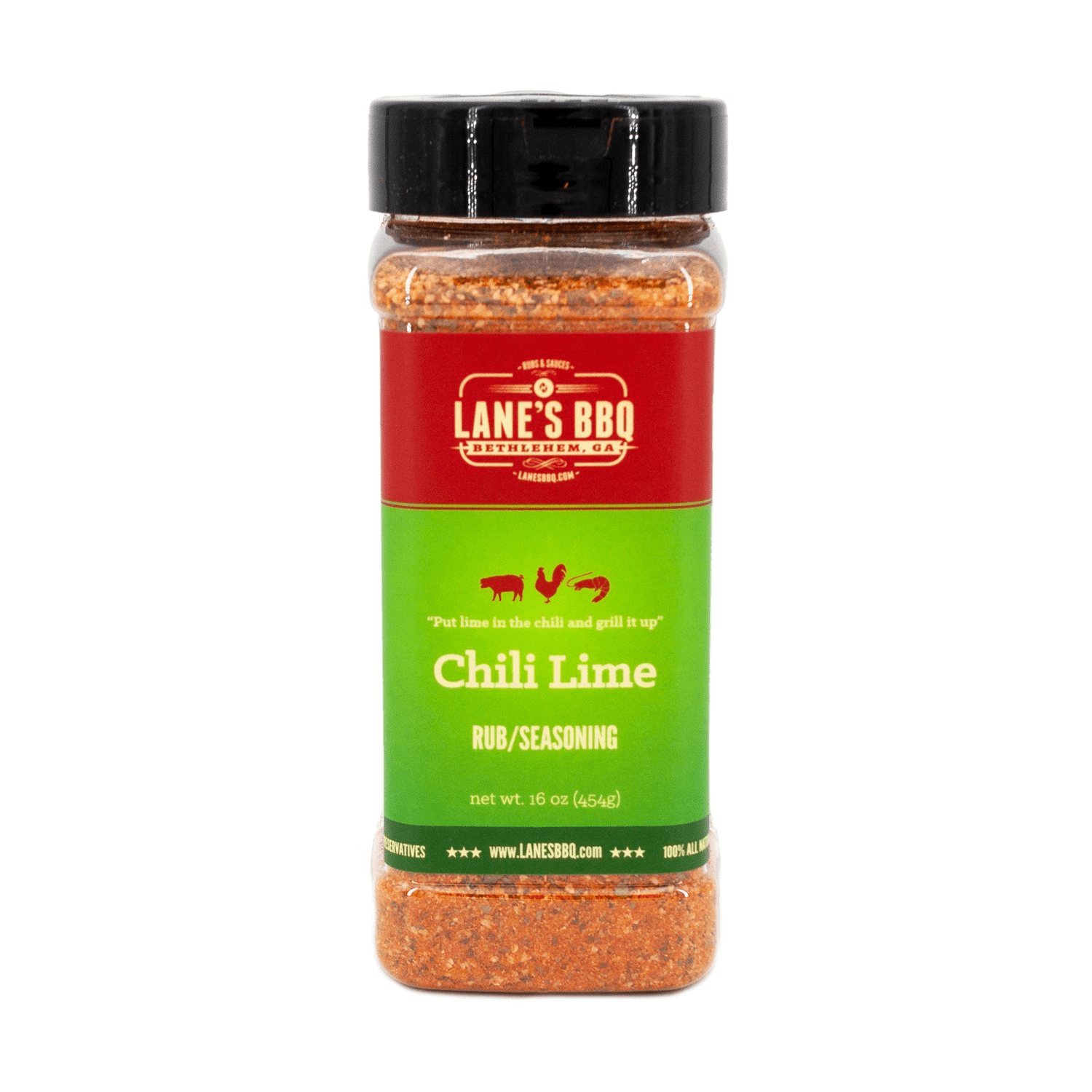 Lane's BBQ Rubs, Sauces & Brines Lane's Chili Lime Rub 16oz