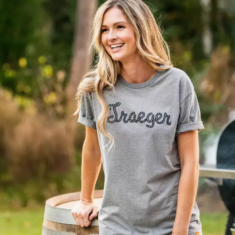 Traeger Lasso T-Shirt - Grey/Heather