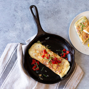 8 Inch Cast Iron Chef Style Skillet