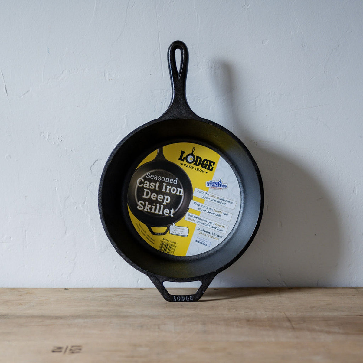 Lodge Cast Iron 10.25 Deep Skillet