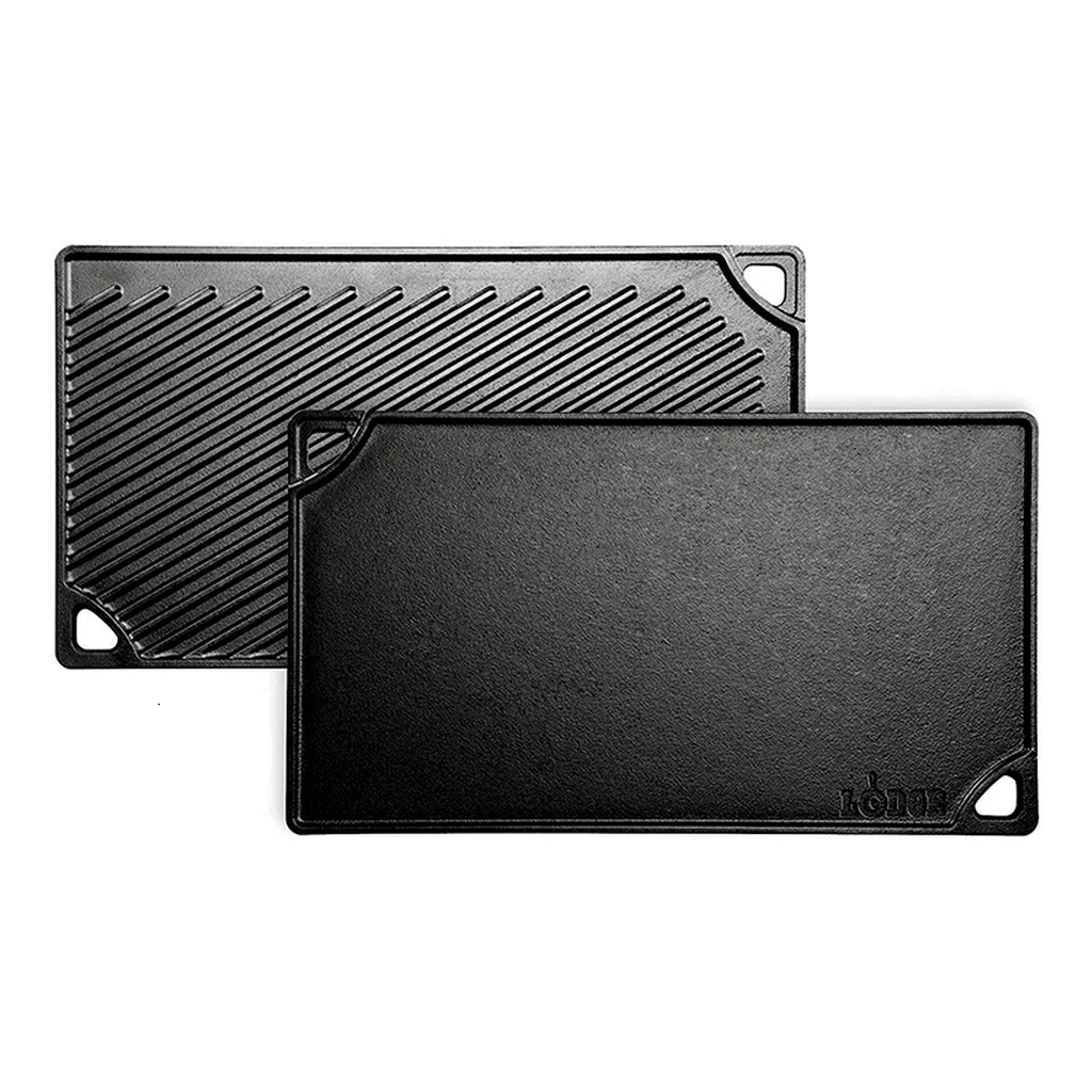 Lodge 16.75" x 9.5" Double Play Reversible Grill/Griddle