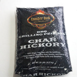 Lumberjack Char Hickory BBQ Pellets 20lb