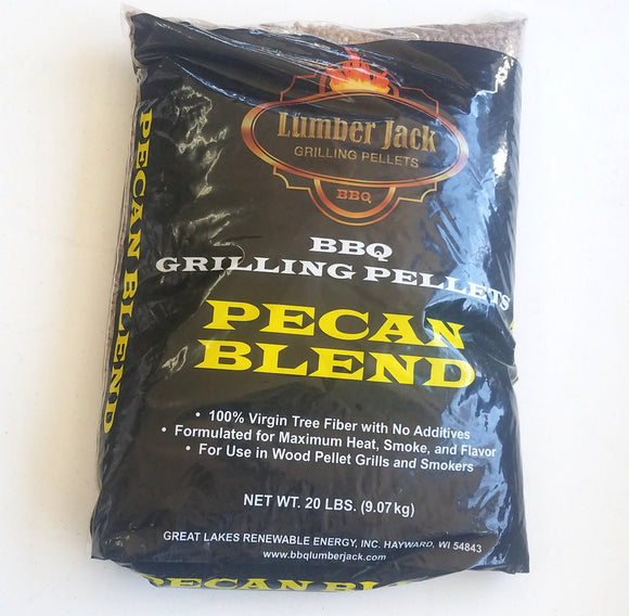 Lumberjack Pecan Blend BBQ Pellets 20lb