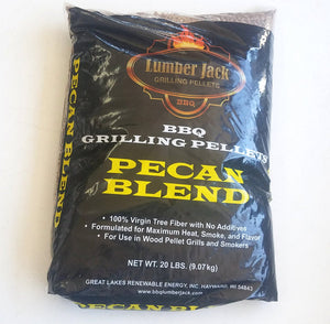 Lumberjack Pecan Blend BBQ Pellets 20lb