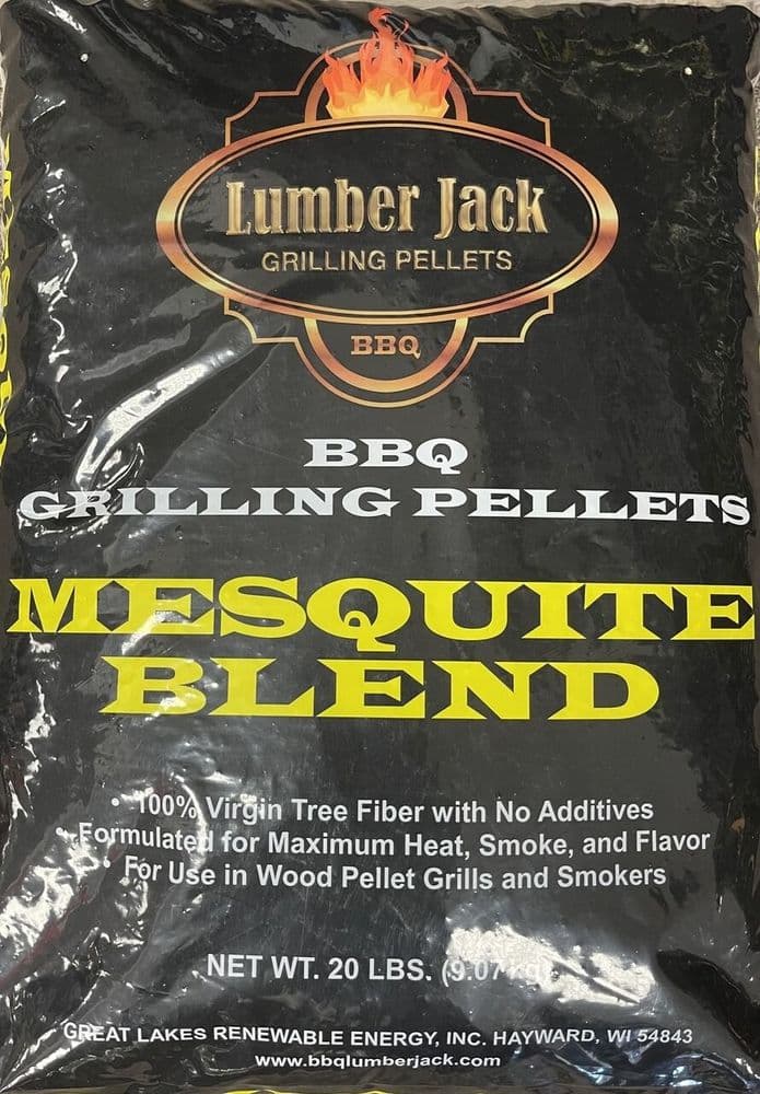 Lumberjack Mesquite Blend BBQ Pellets 20lb