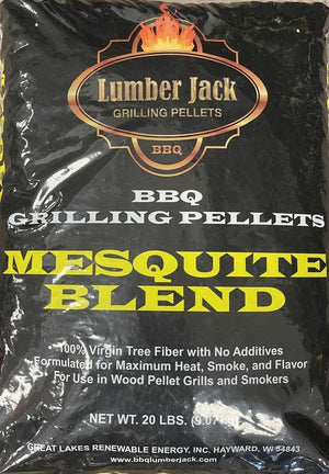 Lumberjack Mesquite Blend BBQ Pellets 20lb