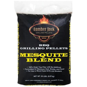 Lumberjack Mesquite Blend BBQ Pellets 20lb