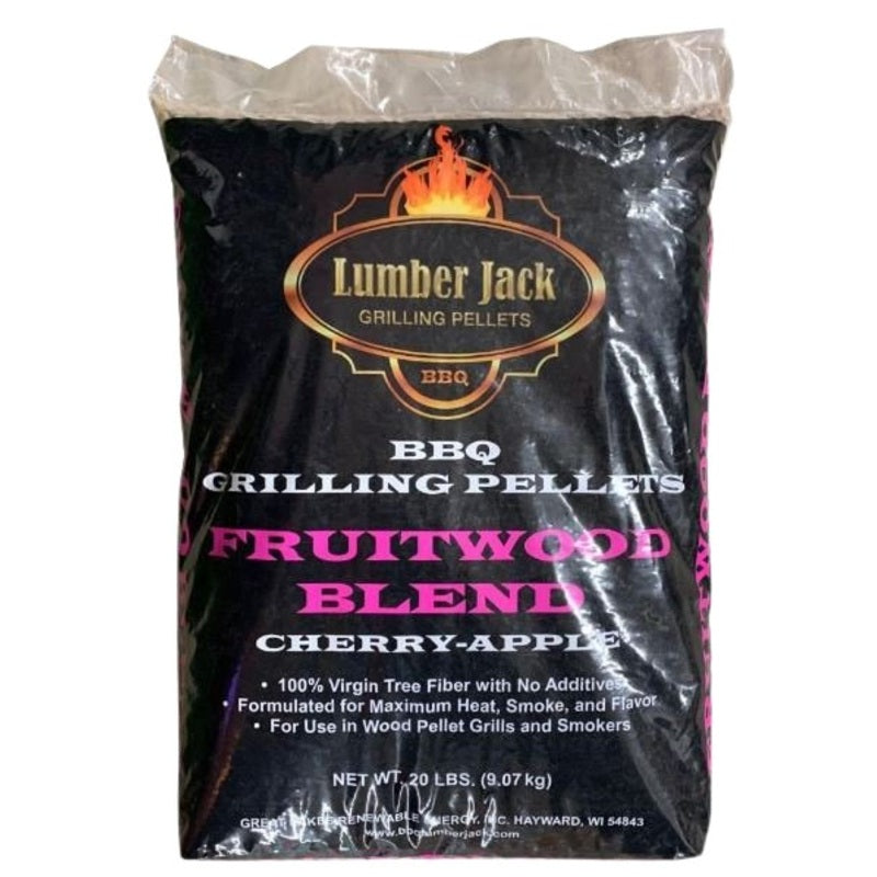 Lumberjack Fruitwood Blend BBQ Pellets 20lb