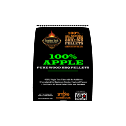 Lumberjack 100% Apple BBQ Pellets 20lb