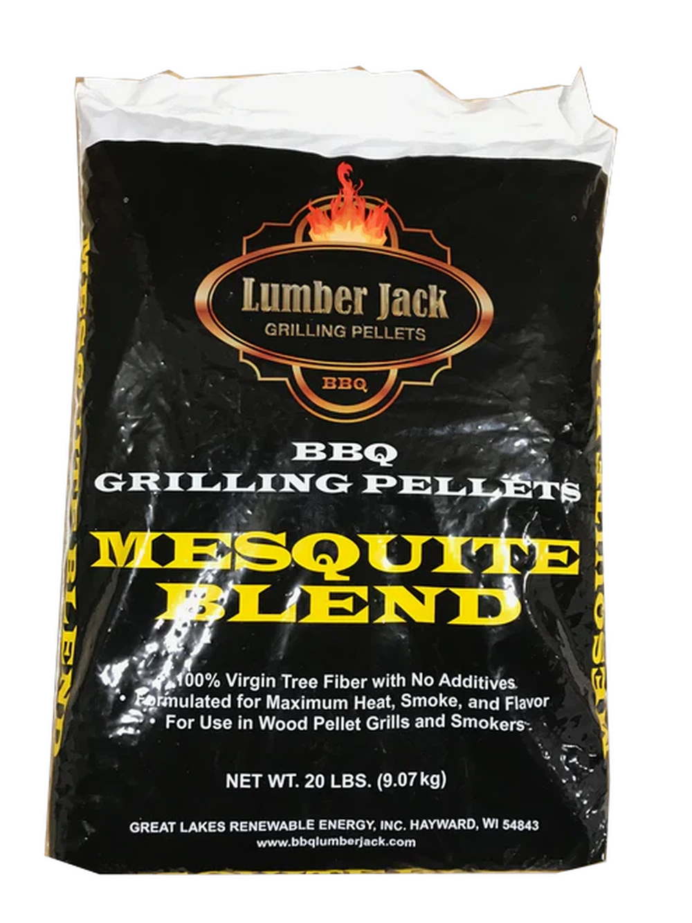 Lumberjack Mesquite Blend BBQ Pellets 20lb