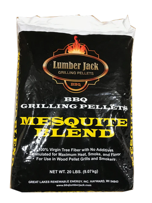 Lumberjack Mesquite Blend BBQ Pellets 20lb