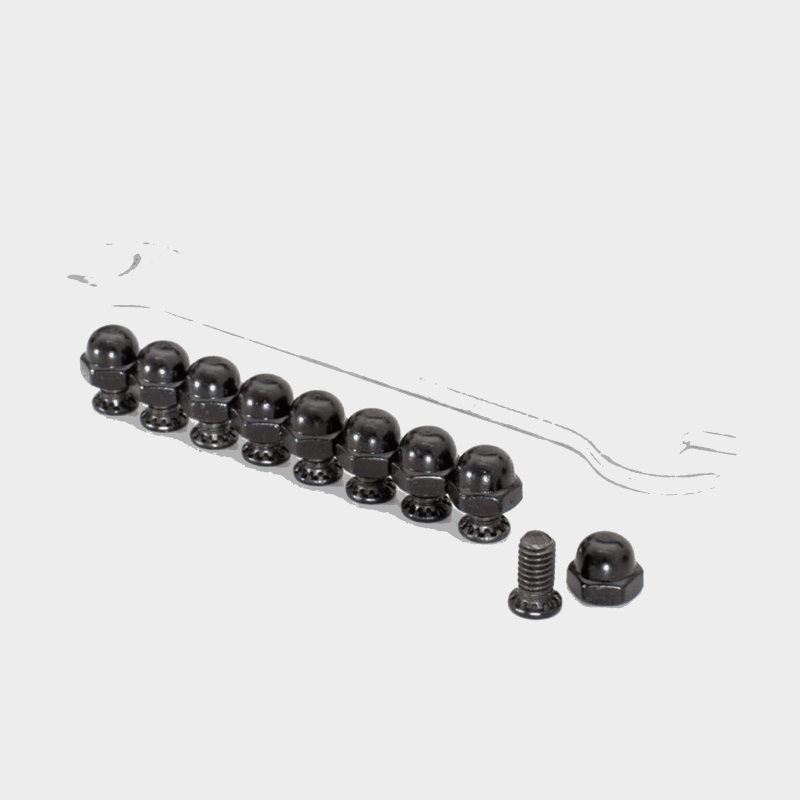 Big Green Egg Hardware pack for Carrier MINI