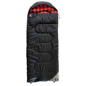 Kuma Mini Tonquin Sleeping Bag - Black/Red