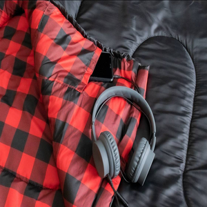 Kuma Mini Tonquin Sleeping Bag - Black/Red