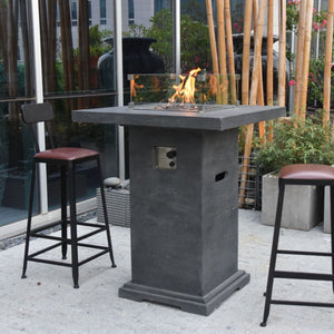 Elementi Montreal fire bar table