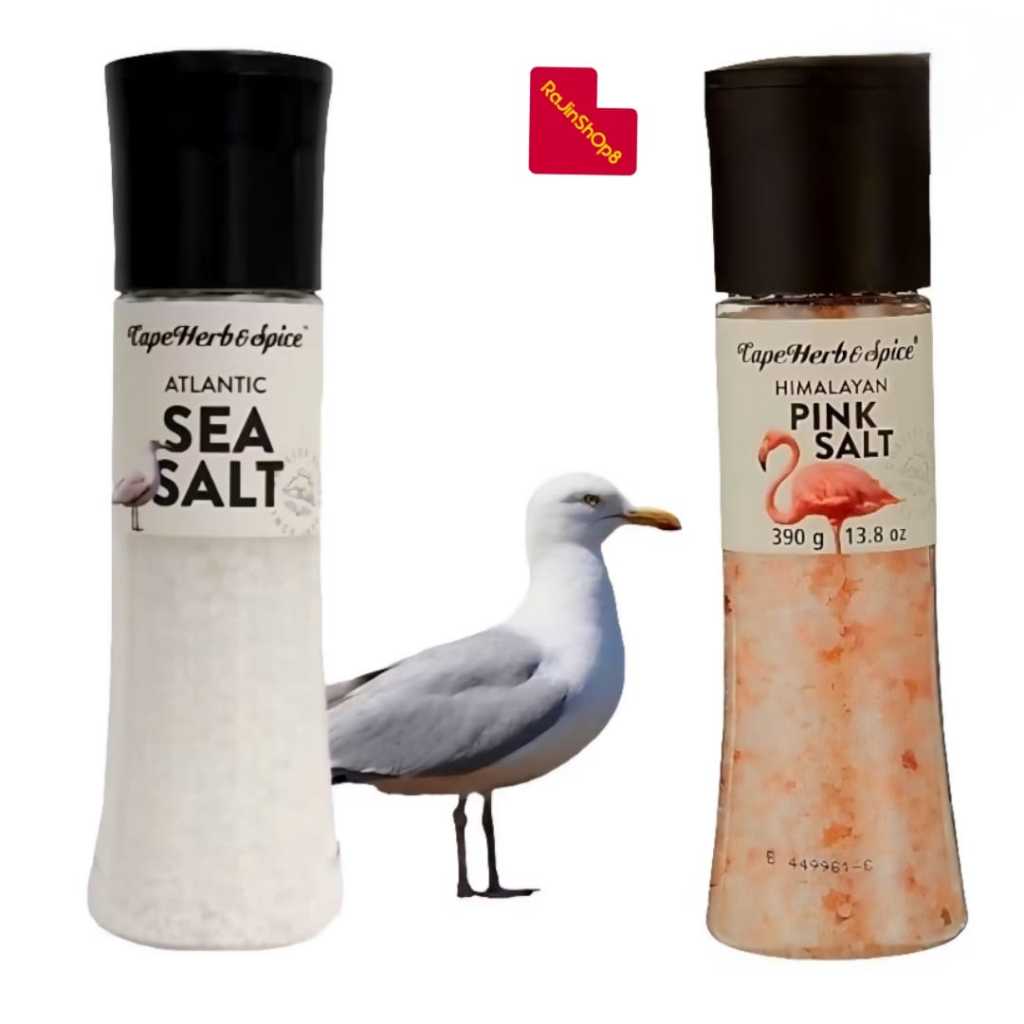 Cape Herb & Spice Sea Salt - Ceramic Grinder with Refill Pack