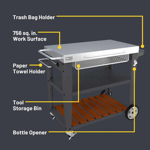 Charbroil Entertainment Deluxe Cart