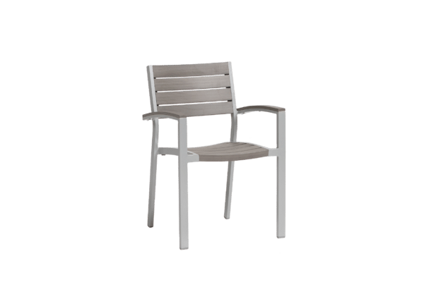 Ratana New Mirage Stacking Arm Chair