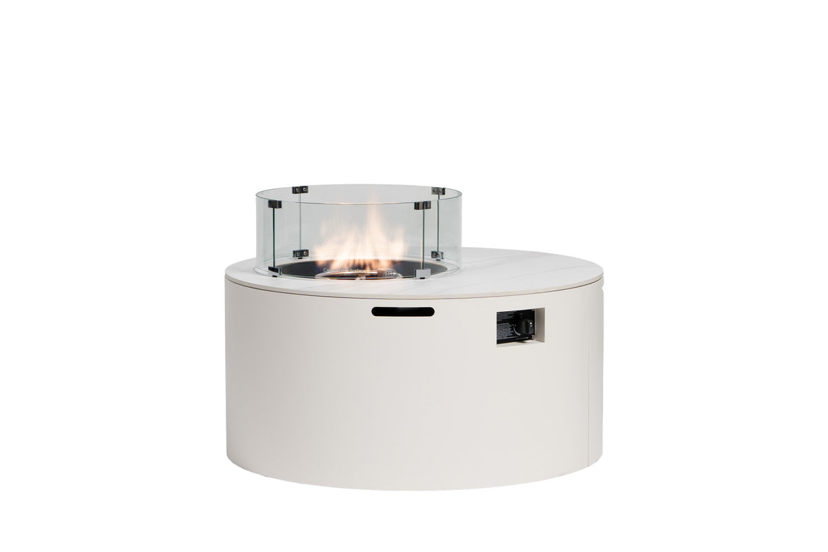 Ratana Newbury 42″x20.8″Round Fire Pit w/Lid