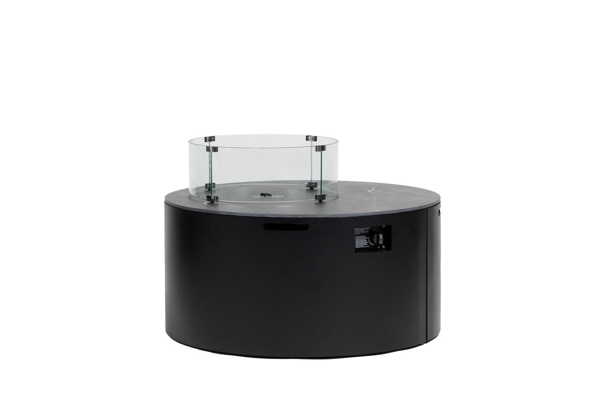 Ratana Newbury 42″x20.8″Round Fire Pit w/Lid