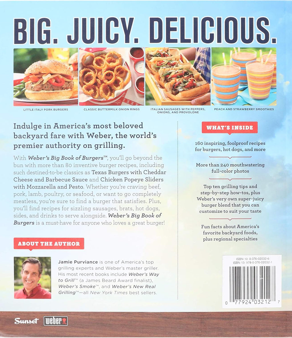 Weber's Big Book of Burgers Cookbook