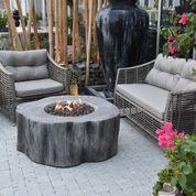 Elementi Manchester RD Fire Table Classic Grey