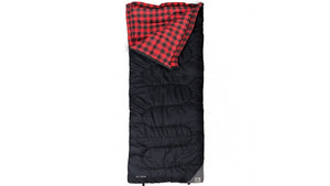 Kuma Tonquin Sleeping Bag - Black/Red