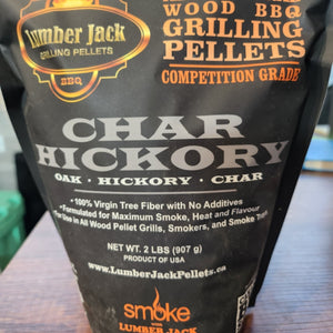 Lumberjack Char Hickory BBQ Pellets 20lb