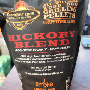 Lumberjack Hickory Blend BBQ Pellets 20lb