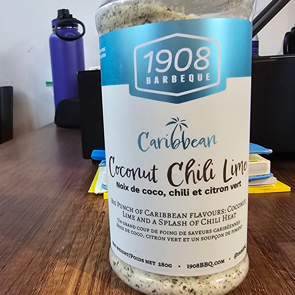 1908 BBQ Coconut Chili Lime Rub 275g