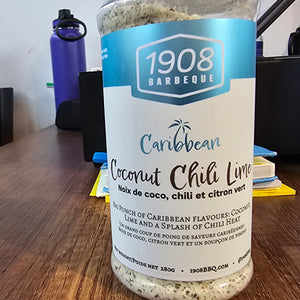 1908 BBQ Coconut Chili Lime Rub 275g
