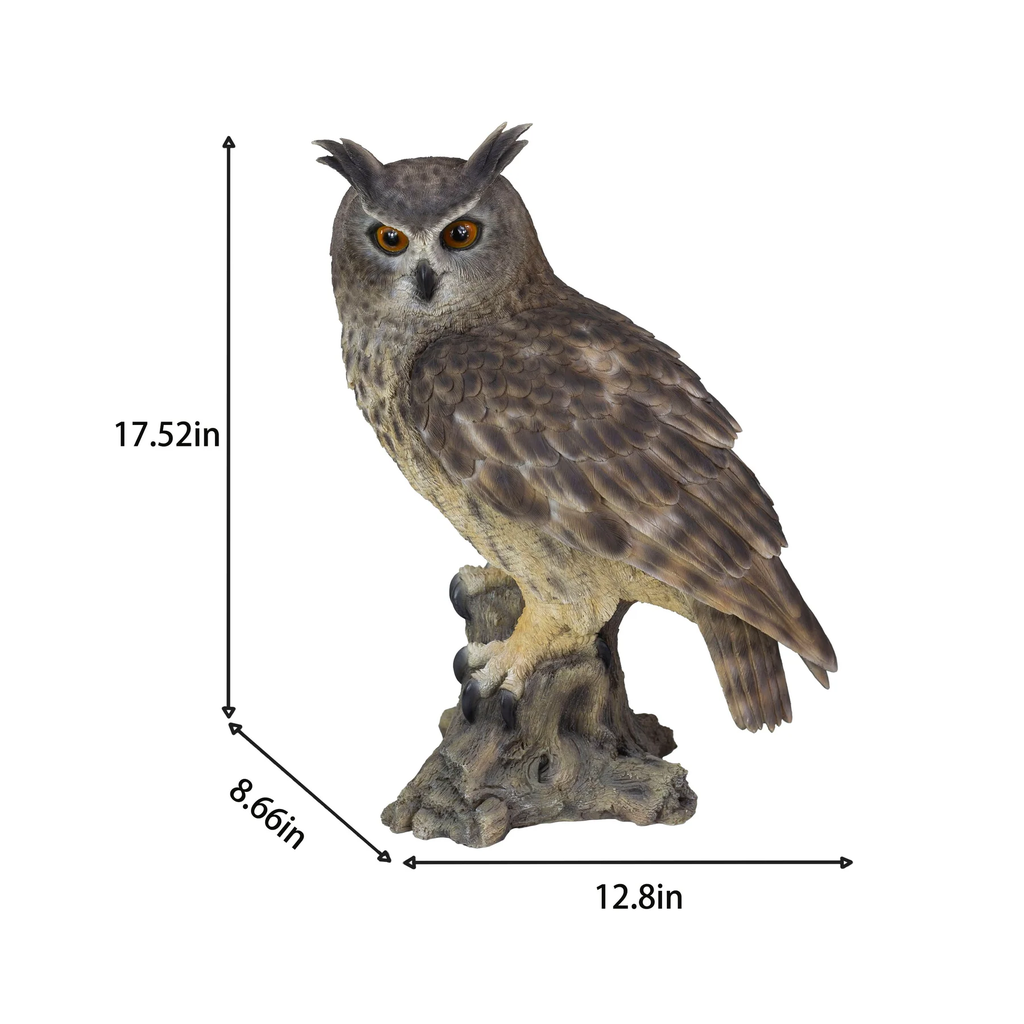 SOREAL Great Horned Owl on Branch