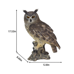 SOREAL Great Horned Owl on Branch