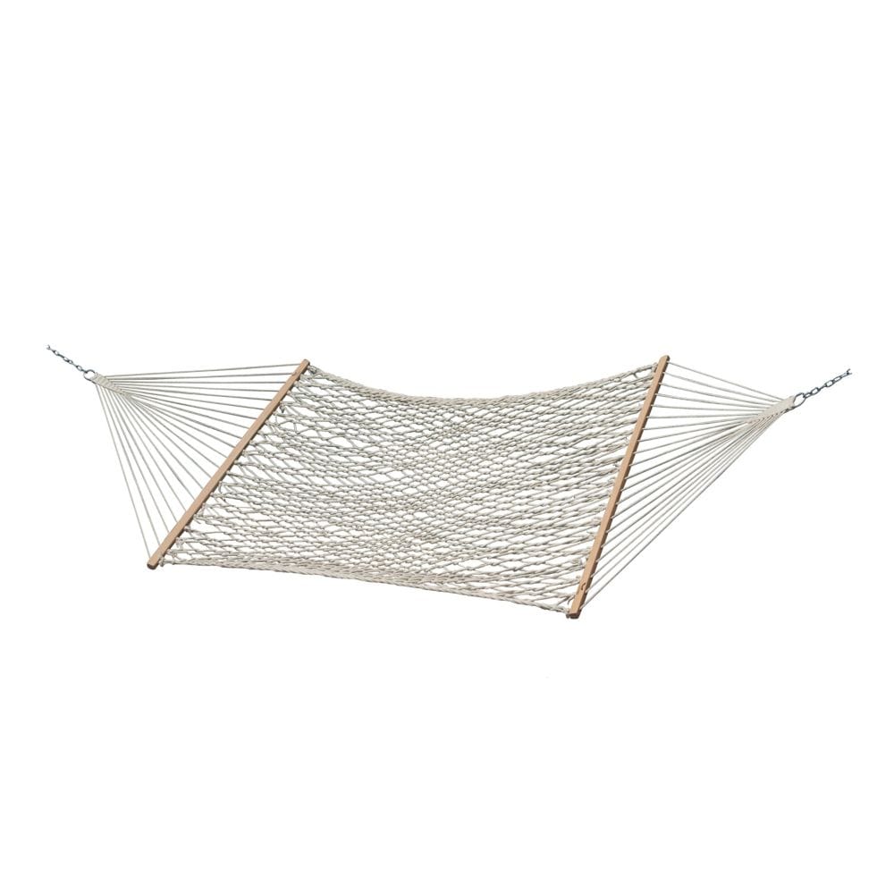 Vivere Double Cotton Rope Hammock