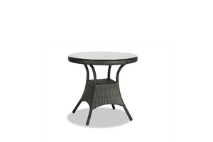 Ratana Palm Harbor 32in Rd Dining Table w/Clear Glass