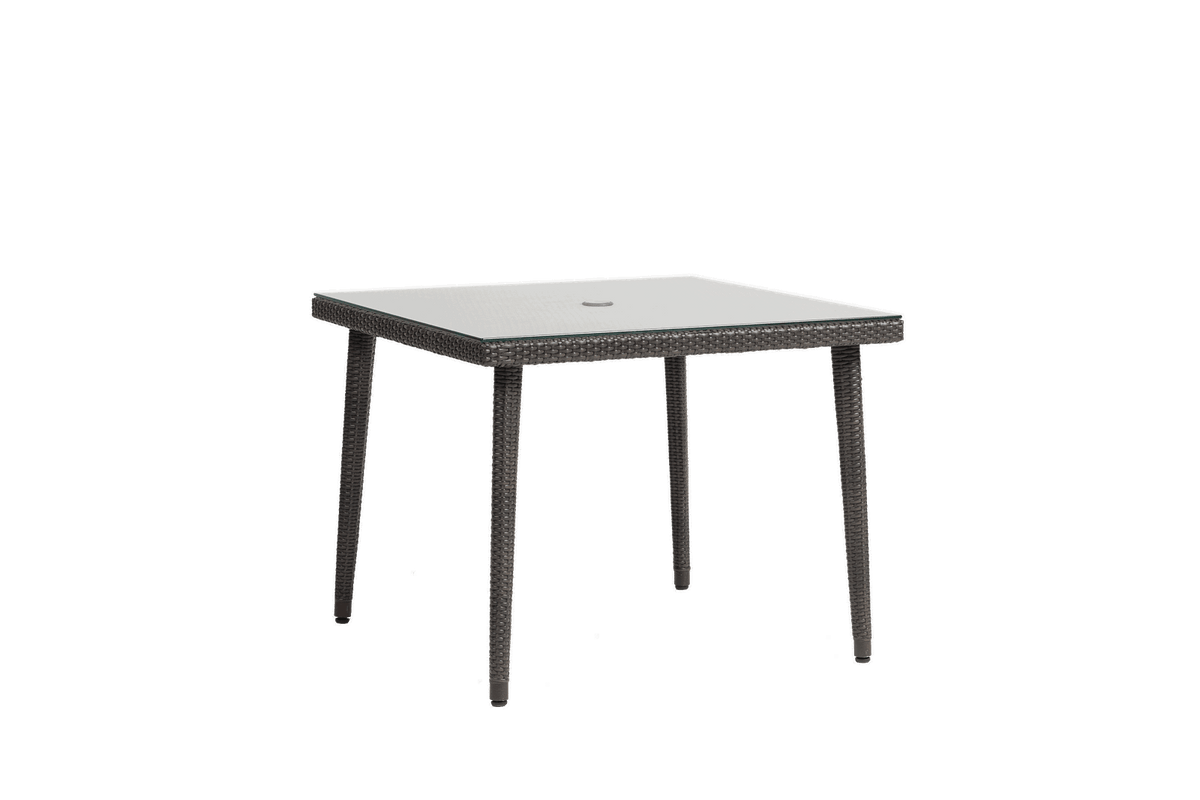 Ratana Palm Harbor 38in Square Dining Table with Glass