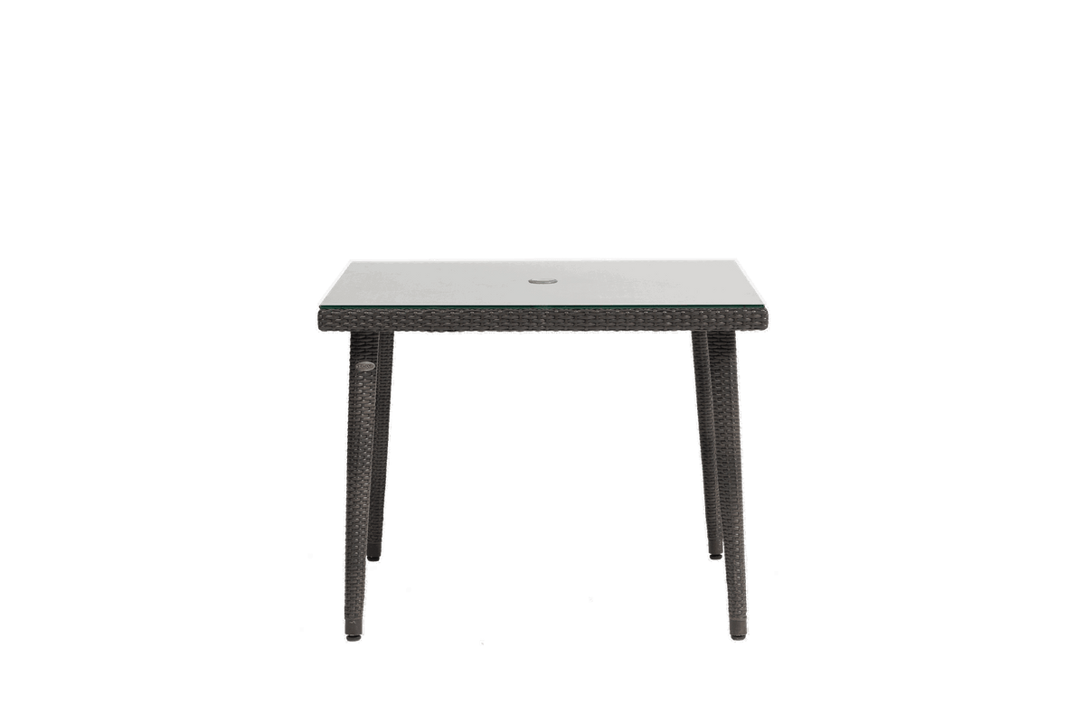 Ratana Palm Harbor 38in Square Dining Table with Glass