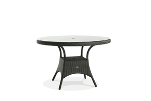 Ratana Palm Harbor 48in Round Dining Table with Glass