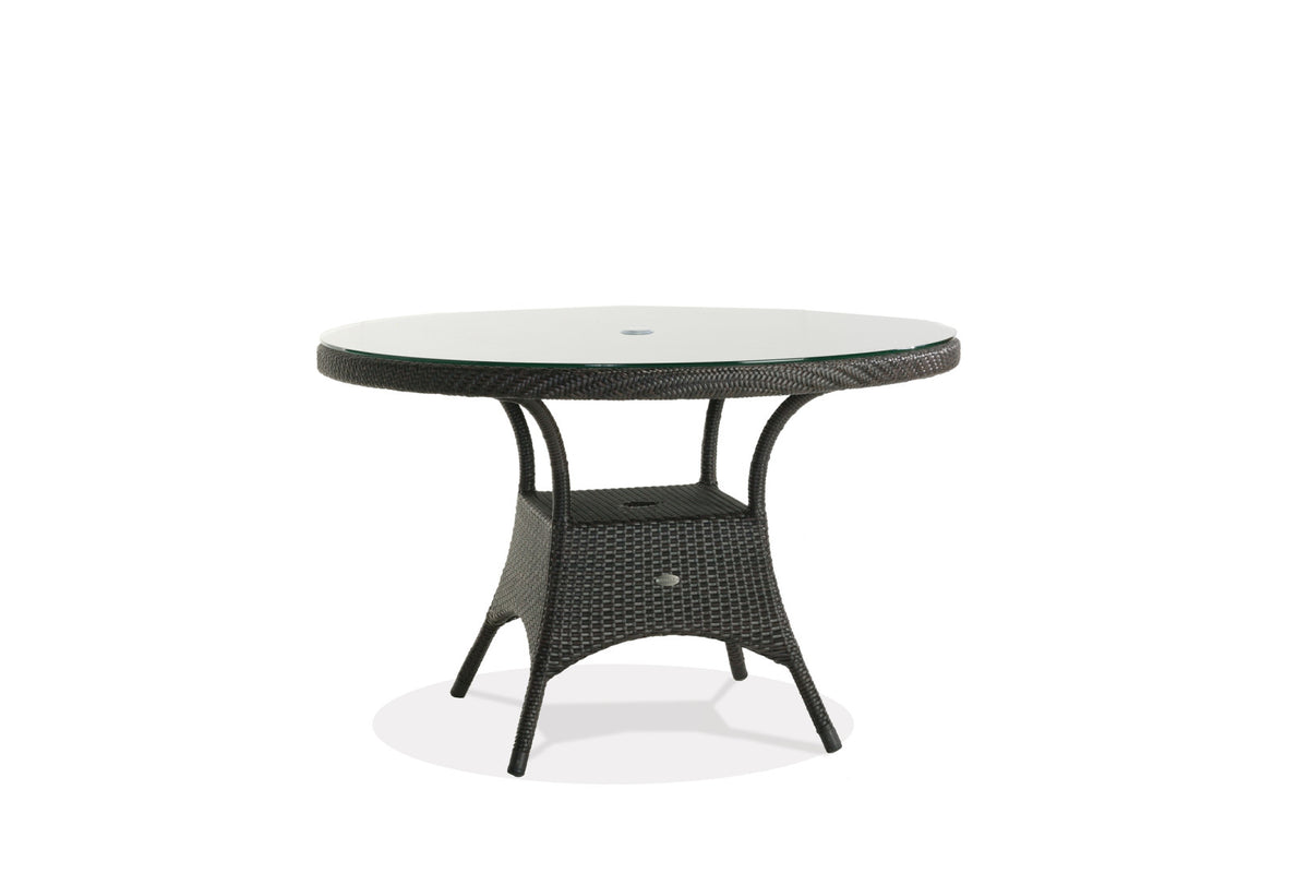 Ratana Palm Harbor 48 Round Dining Table with Glass