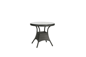 Ratana Palm Harbor 32in Rd Dining Table w/Clear Glass