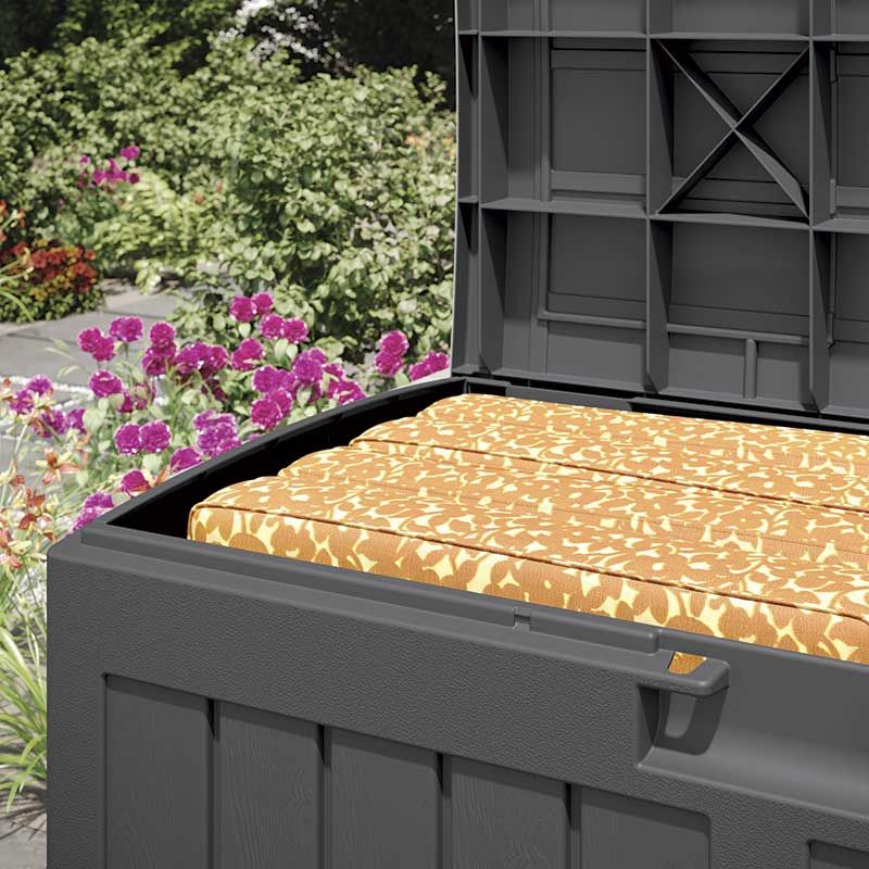 Suncast - 50 Gal. Deck Box - Peppercorn