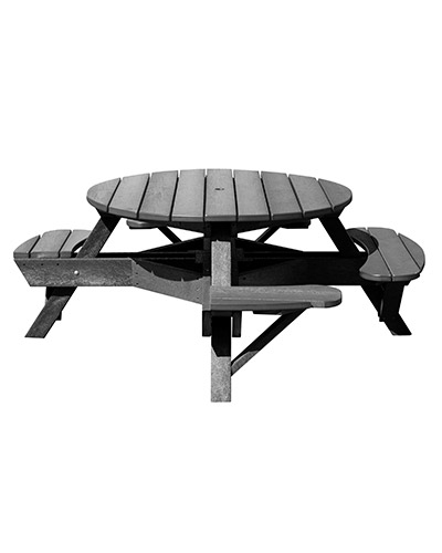 CR Plastic T50WC Wheelchair Accessible Picnic Table