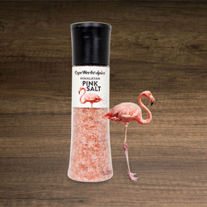 Cape Herb & Spice Pink Salt - Ceramic Grinder with Refill Pack