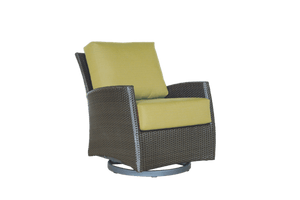Ratana Palm Harbor Swivel Rocking Dining Arm Chair