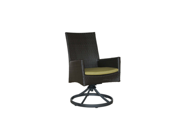 Ratana Palm Harbor Swivel Rocking Dining Arm Chair