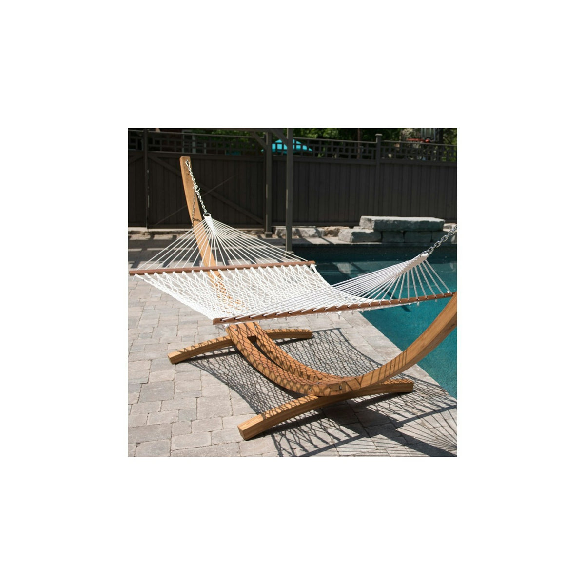 Double Polyester Rope Hammock