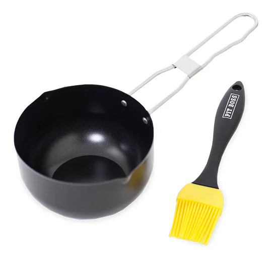 Non-Stick Sauce Pot & Basting Brush