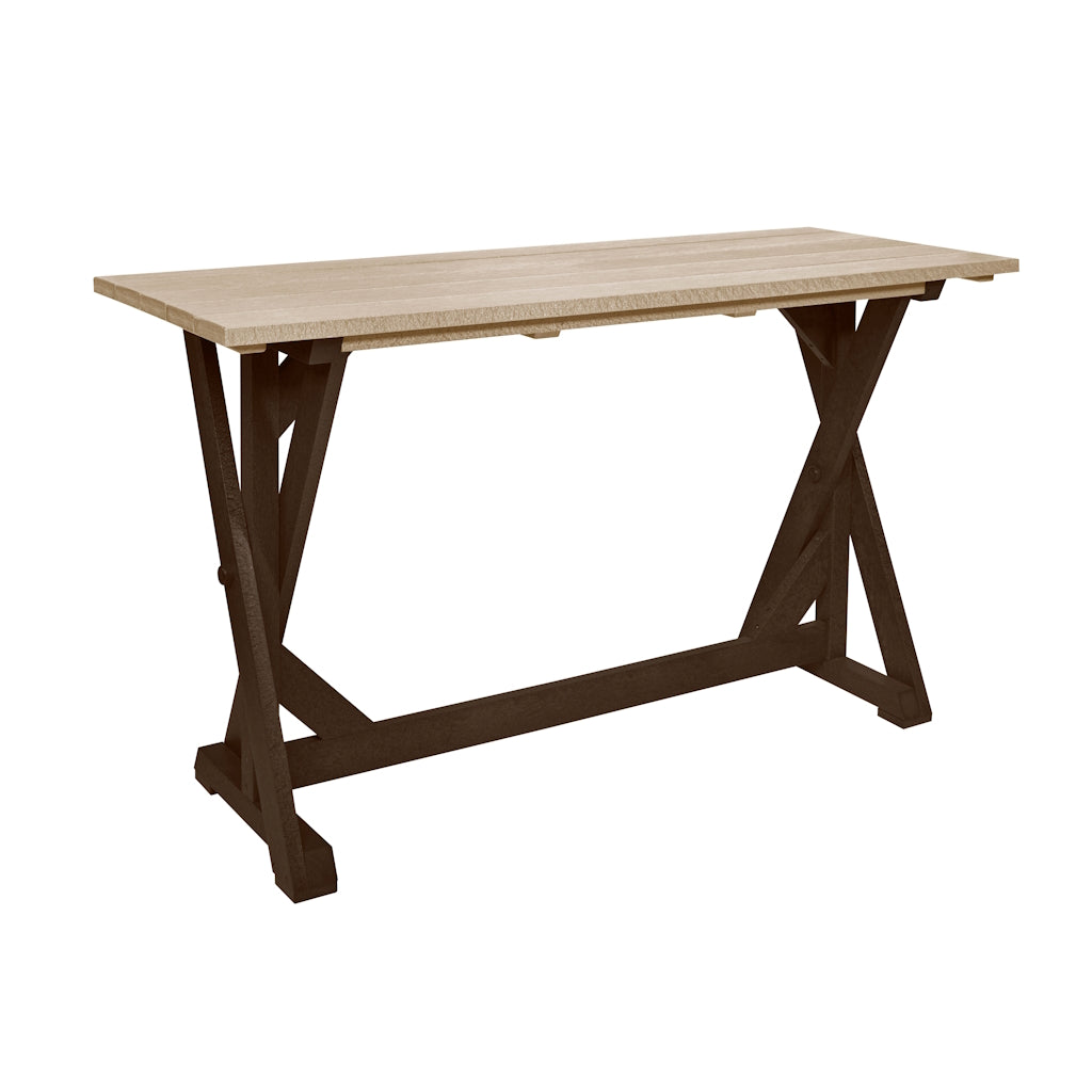 T202 72" Harvest Bar Table
